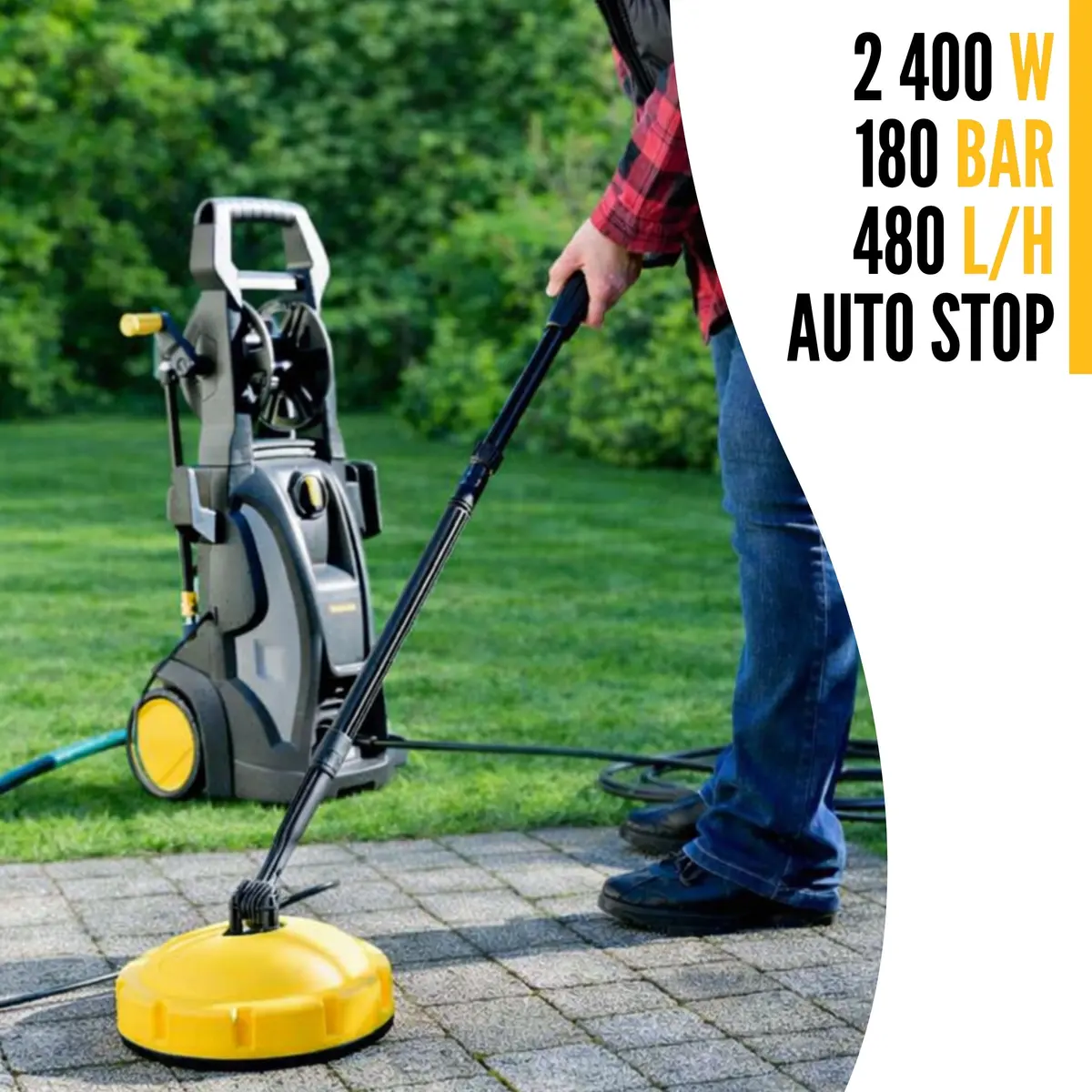 Myjka ciśnieniową BESTEN BE0002913 silnik indukcyjny 2400W